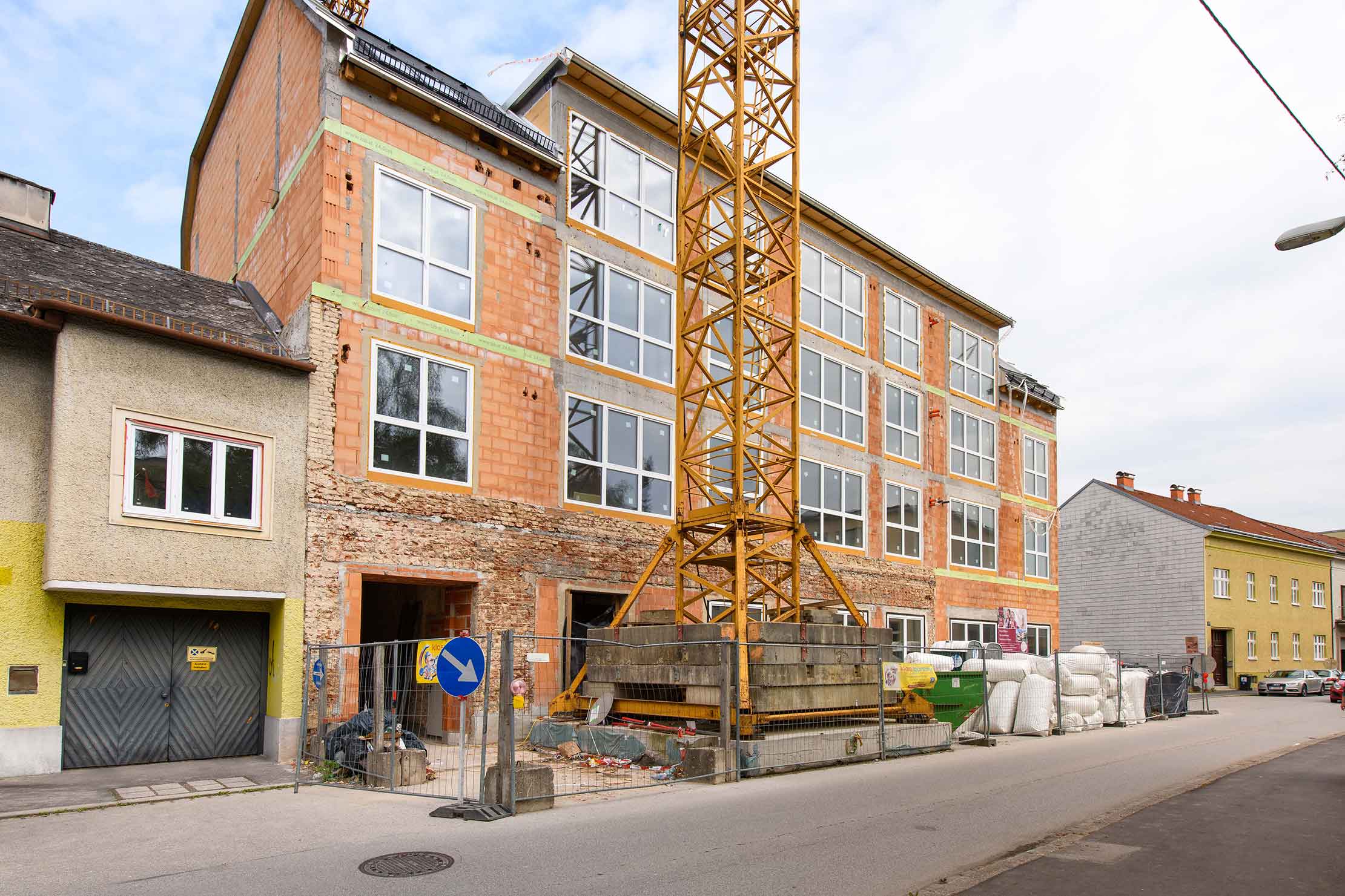 Wohnhausanlage in der Denkstraße in Linz